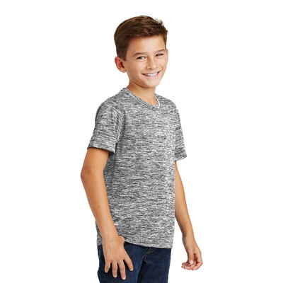 Sport-Tek Youth PosiCharge Electric Heather Tee