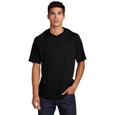 Sport-Tek ® PosiCharge ® Tri-Blend Wicking Short Sleeve Hoodie.