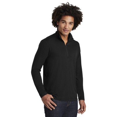 Sport-Tek PosiCharge Tri-Blend Wicking 1/4-Zip Pullover